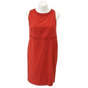 Talbots 16W Rust Wool Blend Shift Dress NWT $189 |Holiday Party Chic